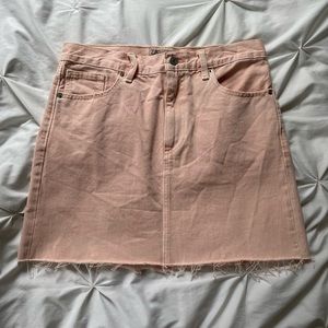 Lucky Brandy Old Favorite Mini Skirt Pink